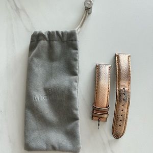 Michele watch strap size 18